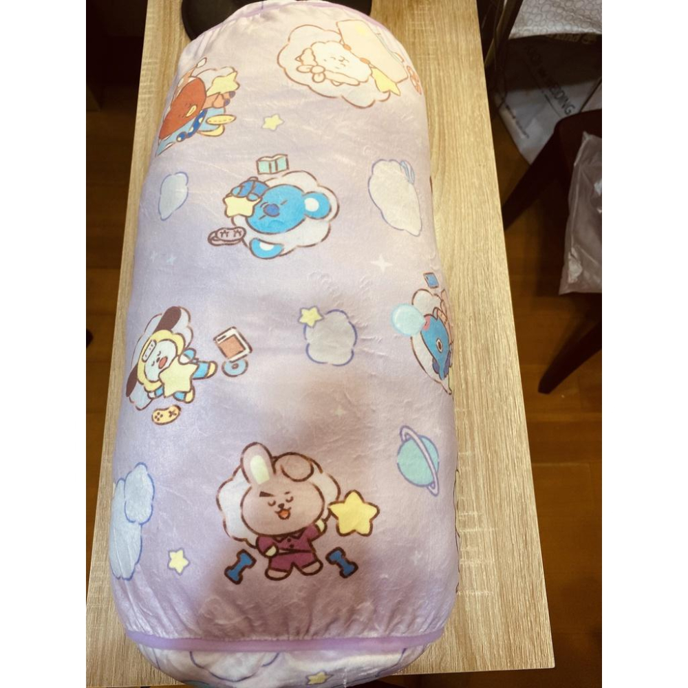 日本代購 現貨 BT21 一番賞  抱枕 靠枕 爆米花 可愛-細節圖3