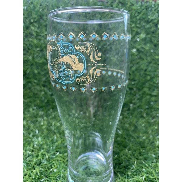 現貨）日本代購 公主系列 阿拉丁 美女與野獸 精靈 玻璃對杯 情人節禮物 茉莉公主-細節圖4