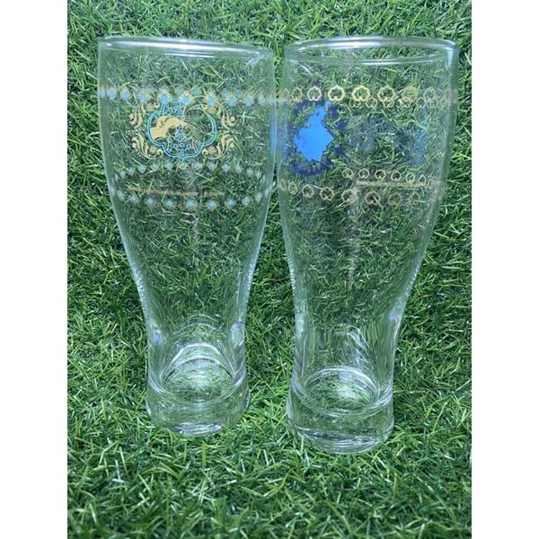 現貨）日本代購 公主系列 阿拉丁 美女與野獸 精靈 玻璃對杯 情人節禮物 茉莉公主-細節圖5