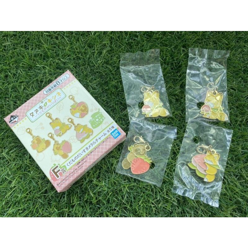 小帽代購) 日本代購 現貨 吊飾 小狸貓小狐狸 水果季節-細節圖2