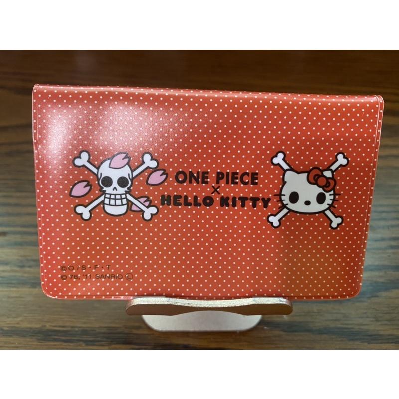 小帽代購)現貨專區 海賊王喬巴 hellokitty 聯名商品 悠遊卡套 證件套 日本金正-細節圖2