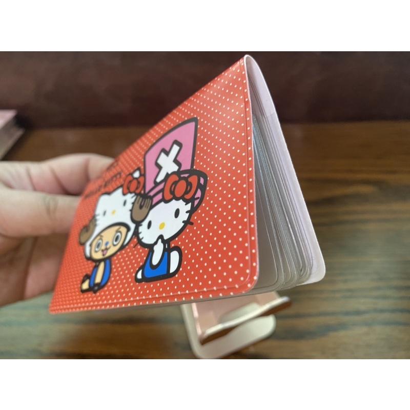 小帽代購)現貨專區 海賊王喬巴 hellokitty 聯名商品 悠遊卡套 證件套 日本金正-細節圖3