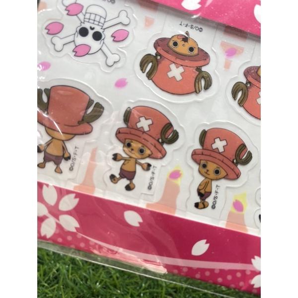 小帽代購)現貨專區 海賊王喬巴 日本正版貼紙-細節圖2