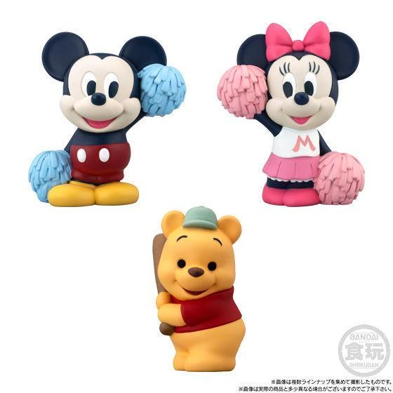 日本限定 現貨Disney Friends 6 運動啦啦隊系列 2020年6月發售 米奇米妮 小熊維尼 三眼怪 巴斯光年-細節圖4