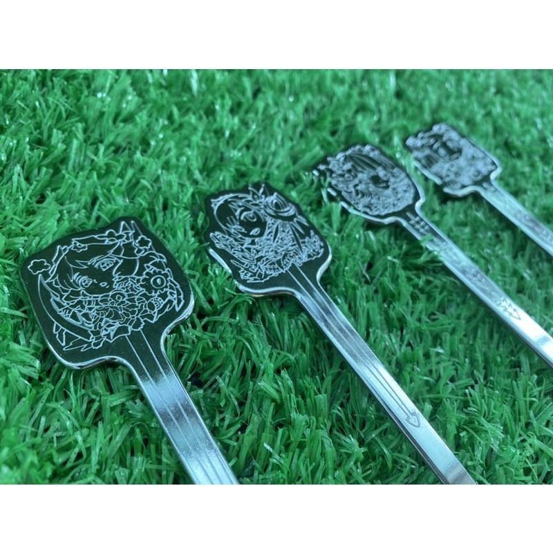 日本代購）日版現貨 怪物彈珠 餐具 路西法 叉子-細節圖2