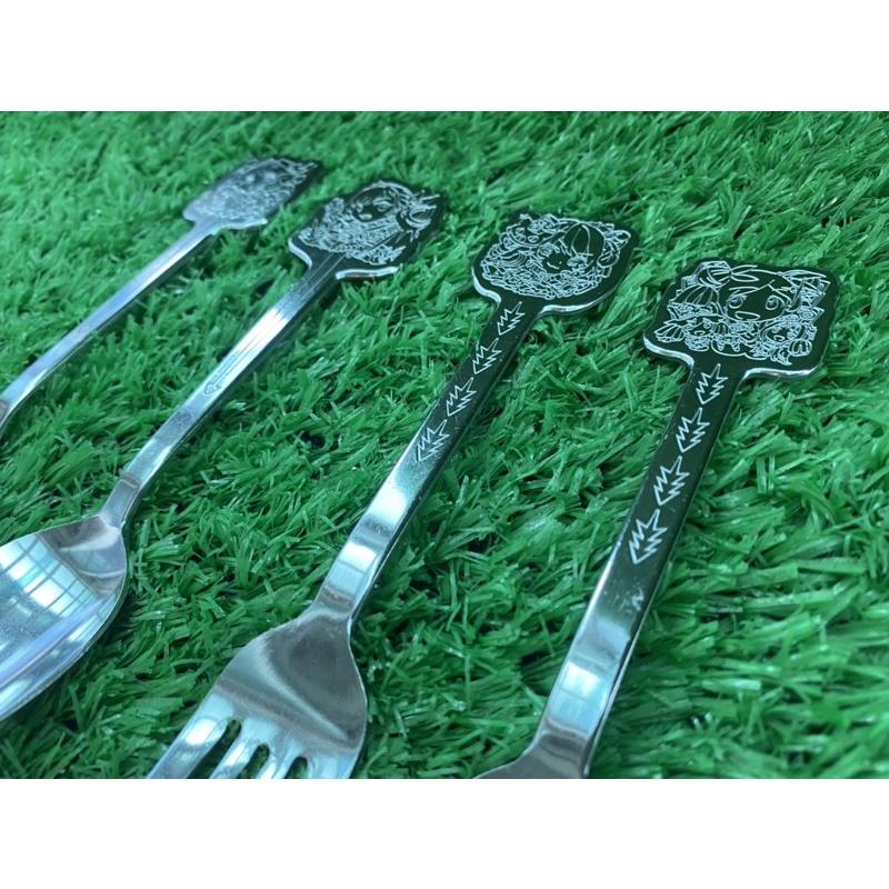 日本代購）日版現貨 怪物彈珠 餐具 路西法 叉子-細節圖3