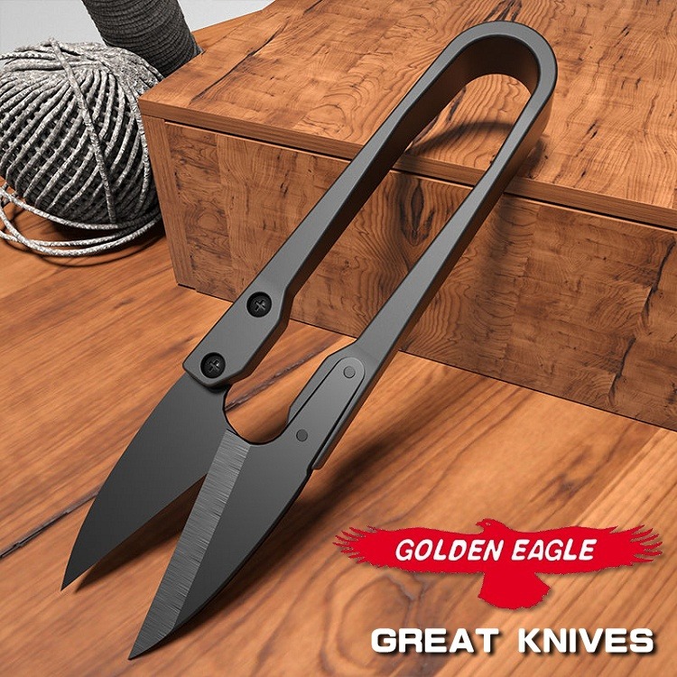 【24H出貨🔥】小剪刀 裁縫彈簧小剪刀 紗線剪刀 十字繡剪刀 線頭小剪刀 修線剪刀 彈簧紗剪 鉗剪【RS1430】-細節圖8