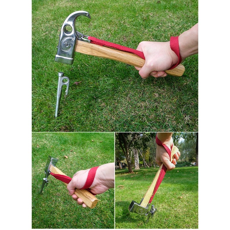 【公司貨】 C6營槌 柯曼 不鏽鋼營錘 營錘 營鎚 營釘槌 拔釘槌 鐵槌 銅頭 拔釘 營釘錘【CP174】-細節圖6