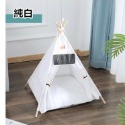寵物帳篷 寵物床 狗窩 小型犬貓帳篷 三角寵物帳篷 寵物窩 帳篷 寵物墊 寵物用品【RS1215】-規格圖9