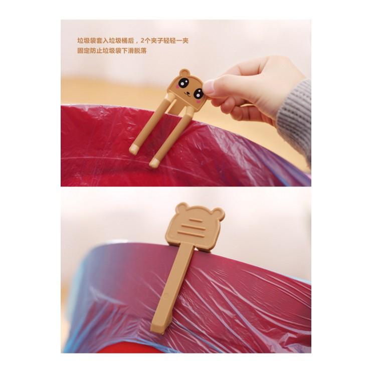 【24H出貨🔥】垃圾桶夾 垃圾袋夾 垃圾袋固定夾 垃圾桶 垃圾夾 垃圾袋防滑夾 垃圾桶專用固定夾子【RS534】-細節圖3