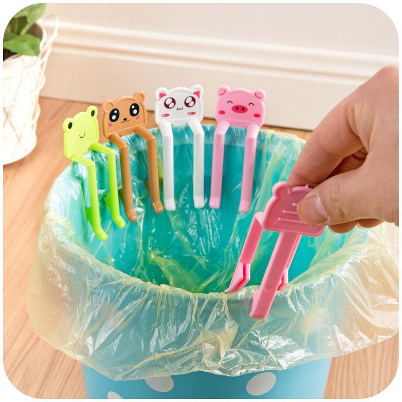 【24H出貨🔥】垃圾桶夾 垃圾袋夾 垃圾袋固定夾 垃圾桶 垃圾夾 垃圾袋防滑夾 垃圾桶專用固定夾子【RS534】-細節圖5