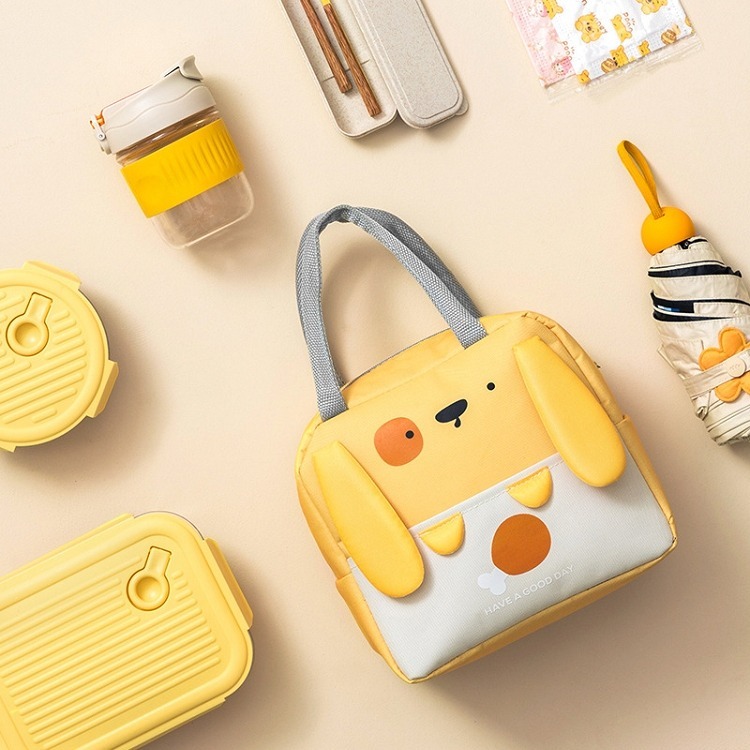【24H出貨🔥】便當袋 餐袋 便當袋保溫 便當袋防水 便當袋兒童 保冷袋 保溫袋 環保袋 午餐袋【RB607】-細節圖7