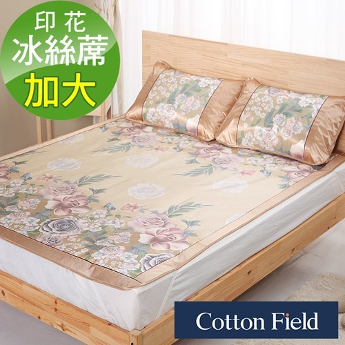 棉花田天然涼爽印花冰絲藤蓆-規格圖1