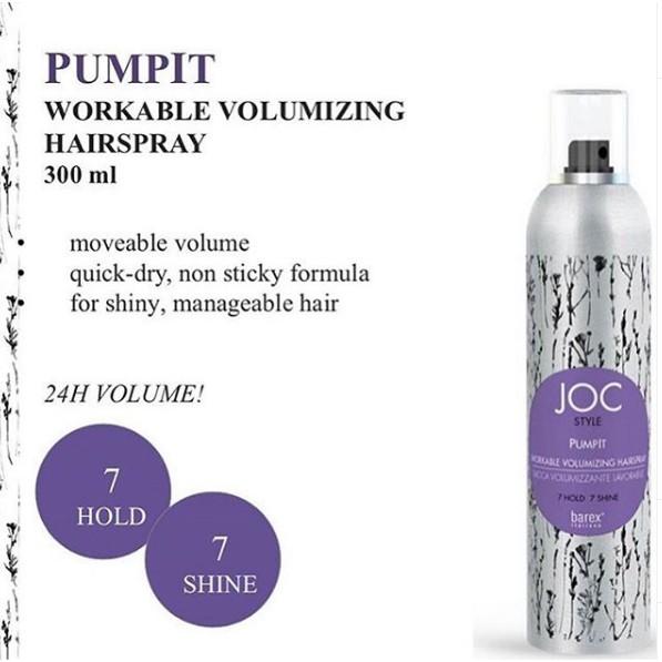 ★保濕補水★ 義大利JOC 亮澤蓬鬆噴霧 造型 300ML   保濕 蓬鬆 補水 亮澤 噴霧-細節圖2