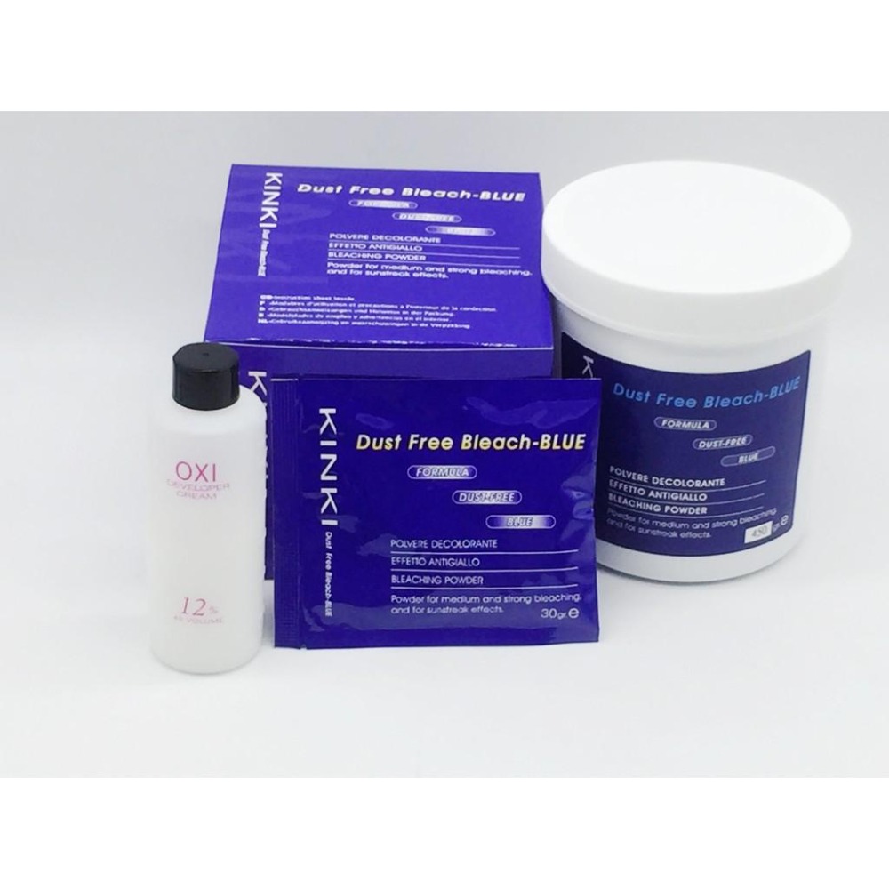 美國KINKI無塵超速漂粉/附雙氧水/淺色系/漂髮  漂粉 雙氧-細節圖2