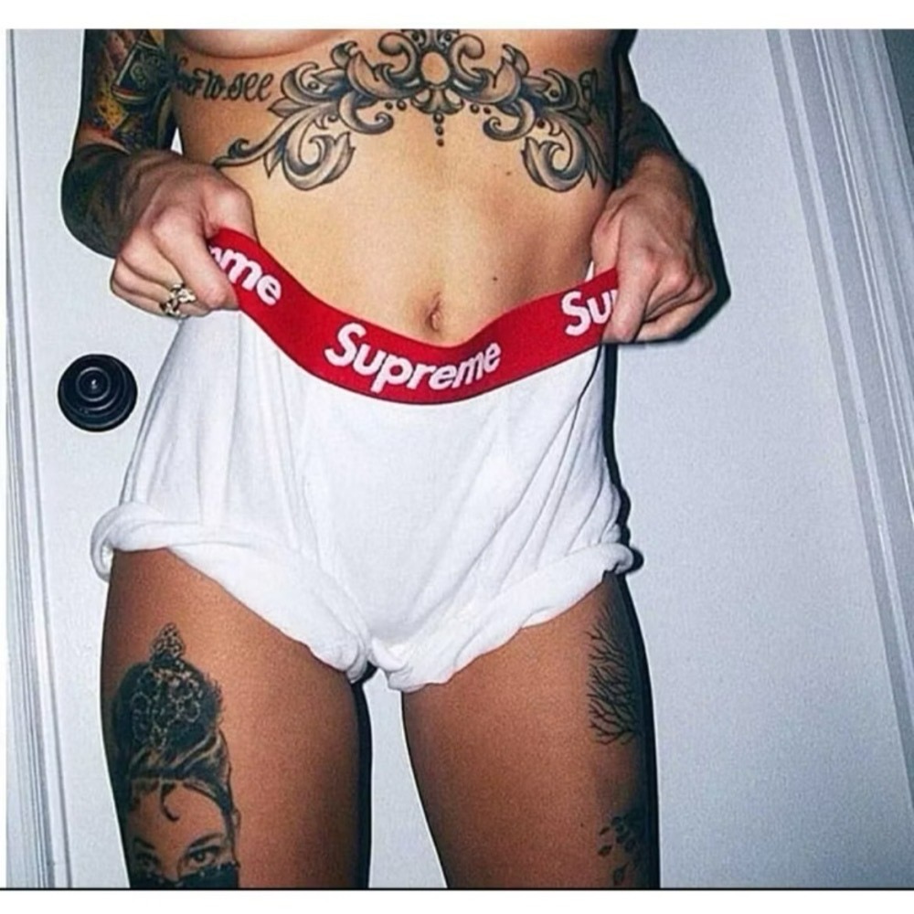 Supreme Hanes Boxer Briefs 內褲 四角褲 運動褲 平口褲 純棉 四角內褲 男內褲 女內褲-細節圖2