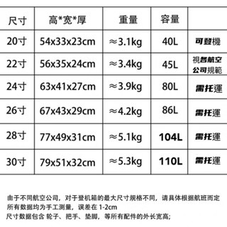 上掀行李箱 前開式 側開口 秒開秒收20吋  登機箱 萬向輪 旅行箱 28 30吋 拉桿箱-細節圖8