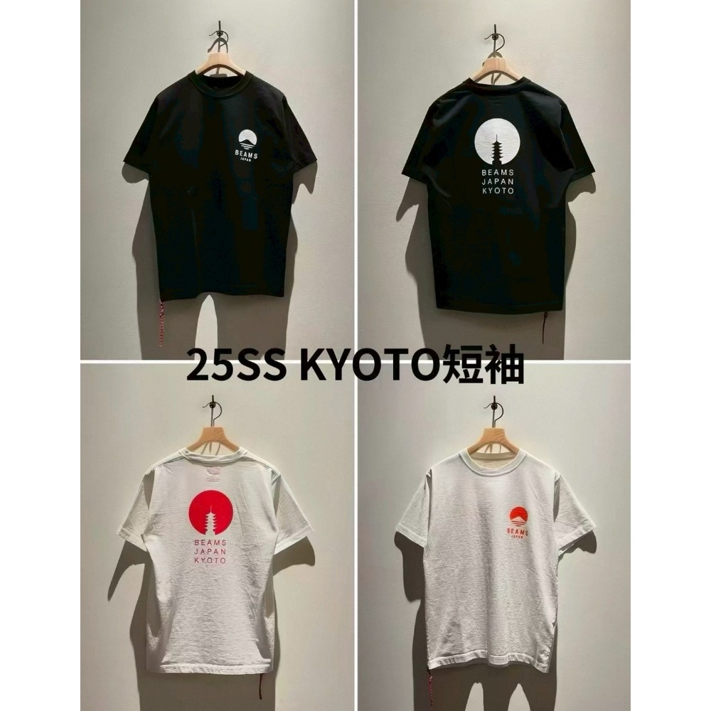 BEAMS JAPAN T恤 24SS 日系 定番 富士山 刺繡 印花 馬年 龍年 蛇年 紅繩 京都 情侶 短袖-規格圖9