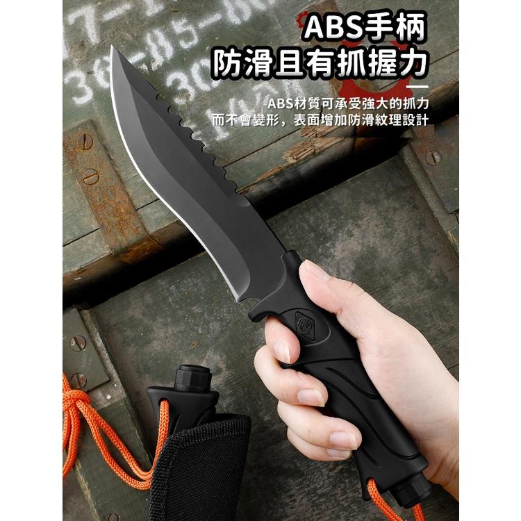 【台灣現貨24h出貨】閻王藍波刀 直刀 防身刀 露營刀 登山刀 小刀 野外求生刀 戰術刀 求生刀 野外求生【CP180】-細節圖5