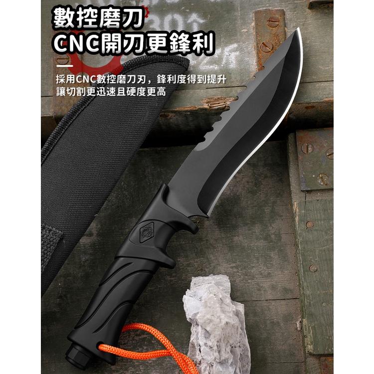 【台灣現貨24h出貨】閻王藍波刀 直刀 防身刀 露營刀 登山刀 小刀 野外求生刀 戰術刀 求生刀 野外求生【CP180】-細節圖6