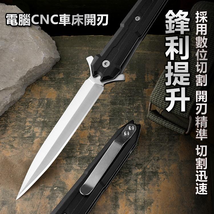 【台灣現貨24h出貨】折疊刀 防身刀 摺疊刀 求生刀 登山刀 野外求生刀 露營刀 野外求生 生存刀 工具刀【CP181】-細節圖5