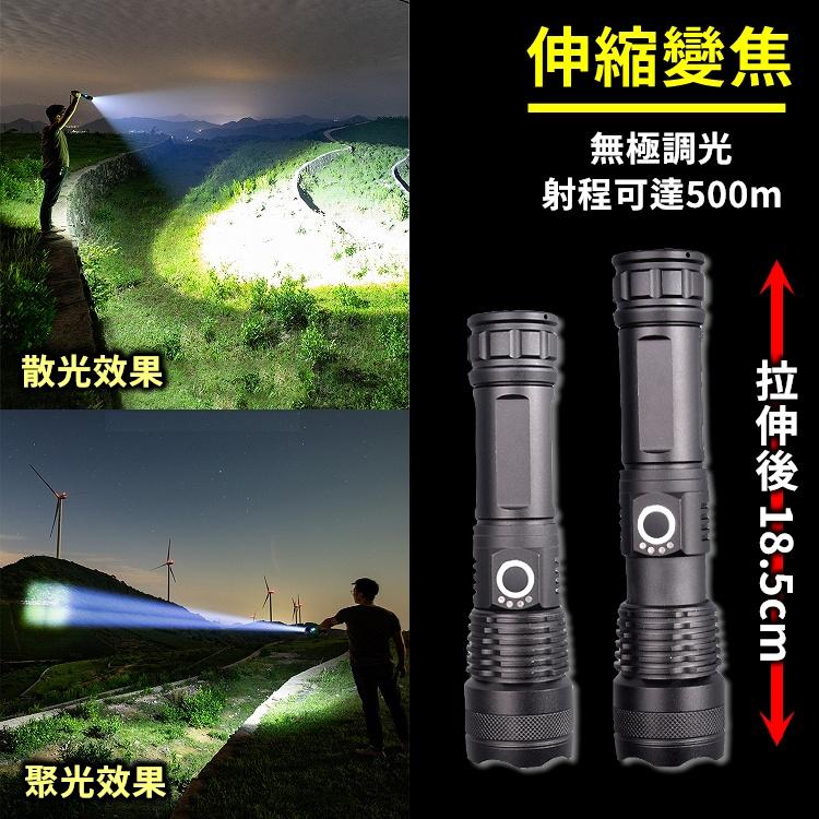 【台灣現貨24h出貨】手電筒 地震 防災 救災 手電筒強光 充電手電筒 爆亮手電筒 led usb 充電【CP150】-細節圖5