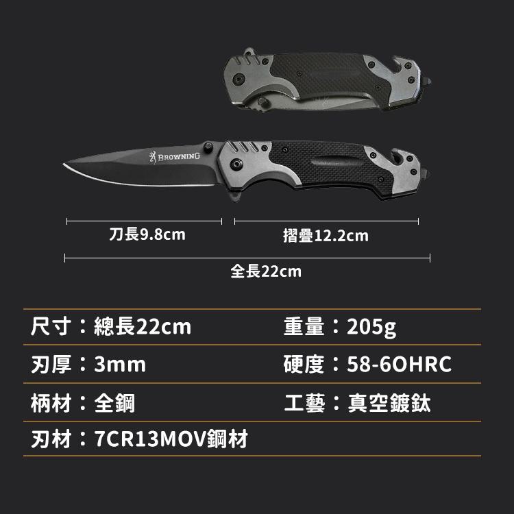 【台灣現貨24h出貨】折疊刀 防災 地震 摺刀 求生刀 戰術刀 露營刀 軍刀 開瓶器 野外求生 野營 露營【CP145】-細節圖2