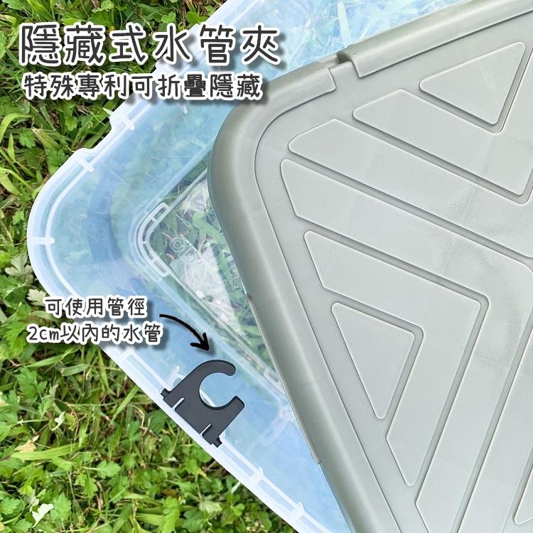 【台灣製造24h出貨】RV桶 收納箱 露營RV桶 露營 置物收納桶 收納桶 洗車桶 RV收納桶 耐重【CP111】-細節圖7