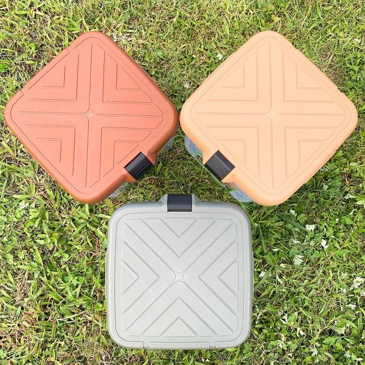 【台灣製造24h出貨】RV桶 收納箱 露營RV桶 露營 置物收納桶 收納桶 洗車桶 RV收納桶 耐重【CP111】-細節圖9