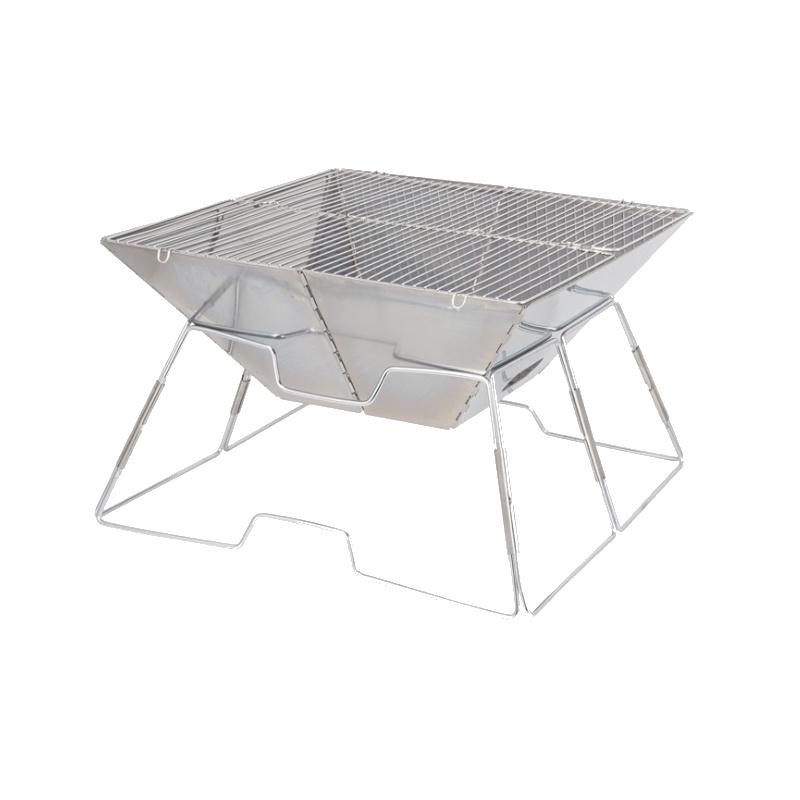 【台灣現貨出貨】焚火台 烤爐 不鏽鋼焚火台 焚火架 燒烤架 燒烤爐 烤肉架 烤肉爐 戶外 露營 露營用品【CP097】-細節圖8