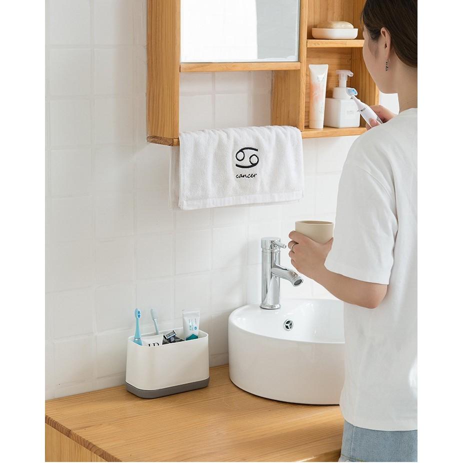 牙刷架 多格牙刷架 可拆卸牙刷牙膏收納架 瀝水架 多格整理架 浴室洗漱用品收納架 牙刷架【RS1023】-細節圖7