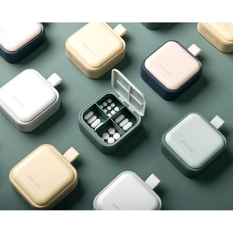 【台灣現貨24h出貨】小藥盒 分裝藥盒 藥物盒 攜帶型藥盒 收納藥盒 藥盒 多格藥盒 方糖藥盒 藥丸盒【RS1181】-細節圖5