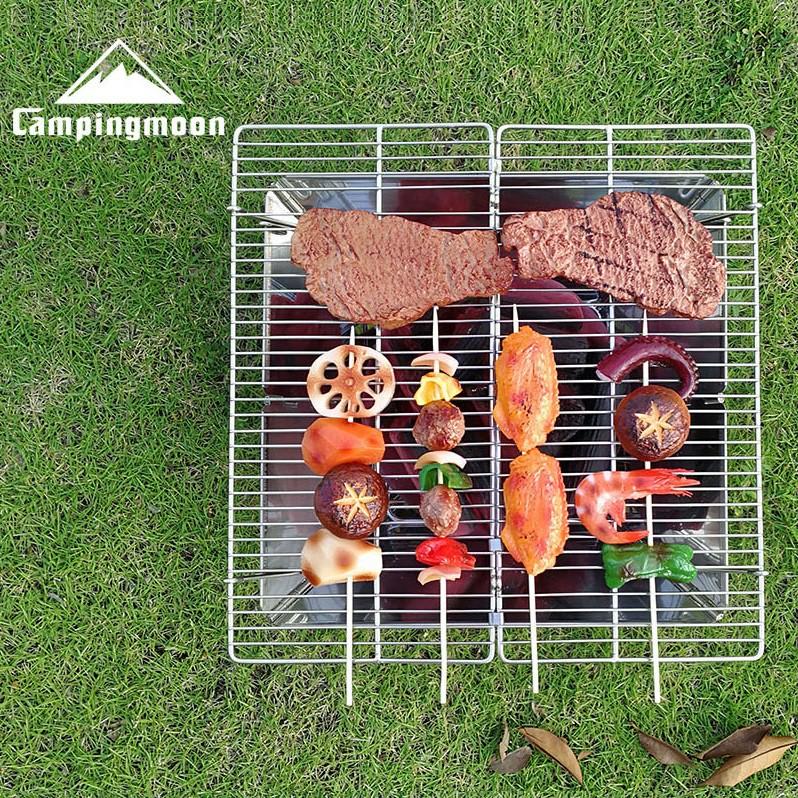 【柯曼不鏽鋼焚火台】焚火臺 X-TWO XTWO燒烤爐 烤肉爐 燒烤架  CAMPINGMOON【CP035】-細節圖8