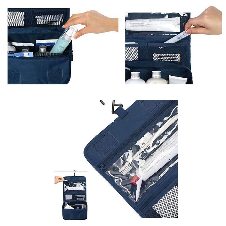 第二代掛壁盥洗包 多功能 洗漱包 旅行盥洗包 防潑 收納包 旅行收納包 旅行用品【RB523】-細節圖5