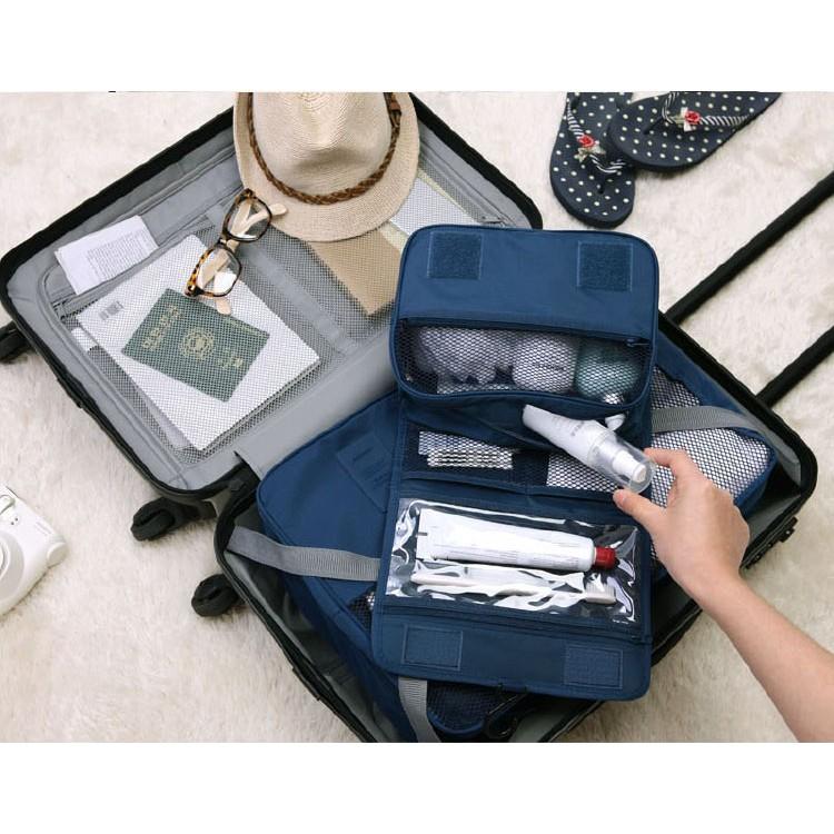 第二代掛壁盥洗包 多功能 洗漱包 旅行盥洗包 防潑 收納包 旅行收納包 旅行用品【RB523】-細節圖6