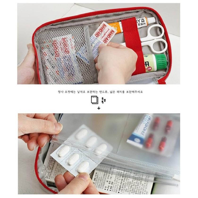 韓版 醫藥包 手提護理包 隨身急救包 隨身藥盒 藥包 急救包 收納包【RB421】-細節圖4