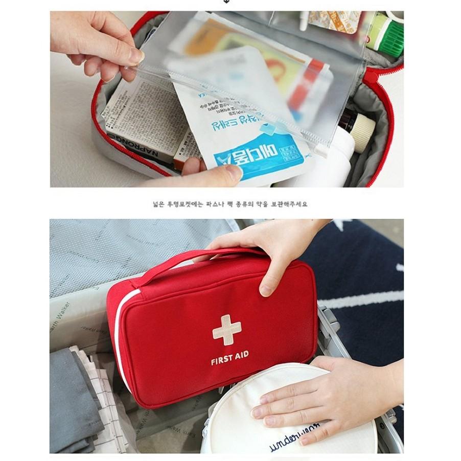 韓版 醫藥包 手提護理包 隨身急救包 隨身藥盒 藥包 急救包 收納包【RB421】-細節圖5