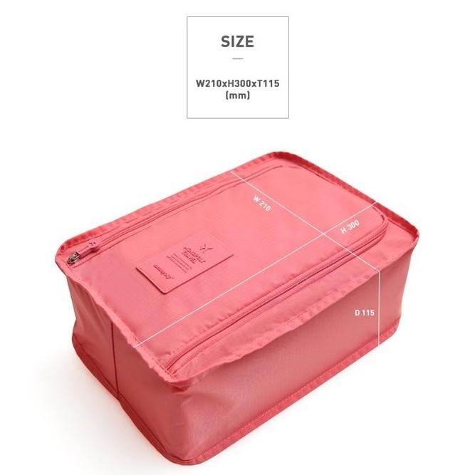 鞋袋 鞋子收納袋 韓版出國旅行外出 防水鞋袋收納袋 二代小飛機收納鞋盒 衣服收納袋【RB341】-細節圖3