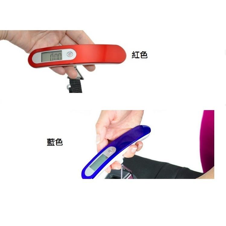 行李秤 旅行 耐重50kg 手提秤 攜帶式 液晶顯示 電子秤 旅行 磅秤 旅行 旅遊 收納包 行李箱 【RS435】-細節圖2