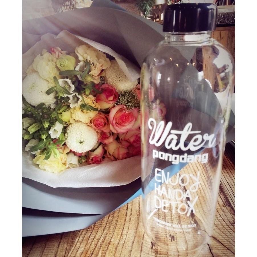 Pongdang water塑膠杯 塑膠款 透明水杯 隨身杯隨行杯 600ml MY BOTTLE 【RS454】-細節圖4