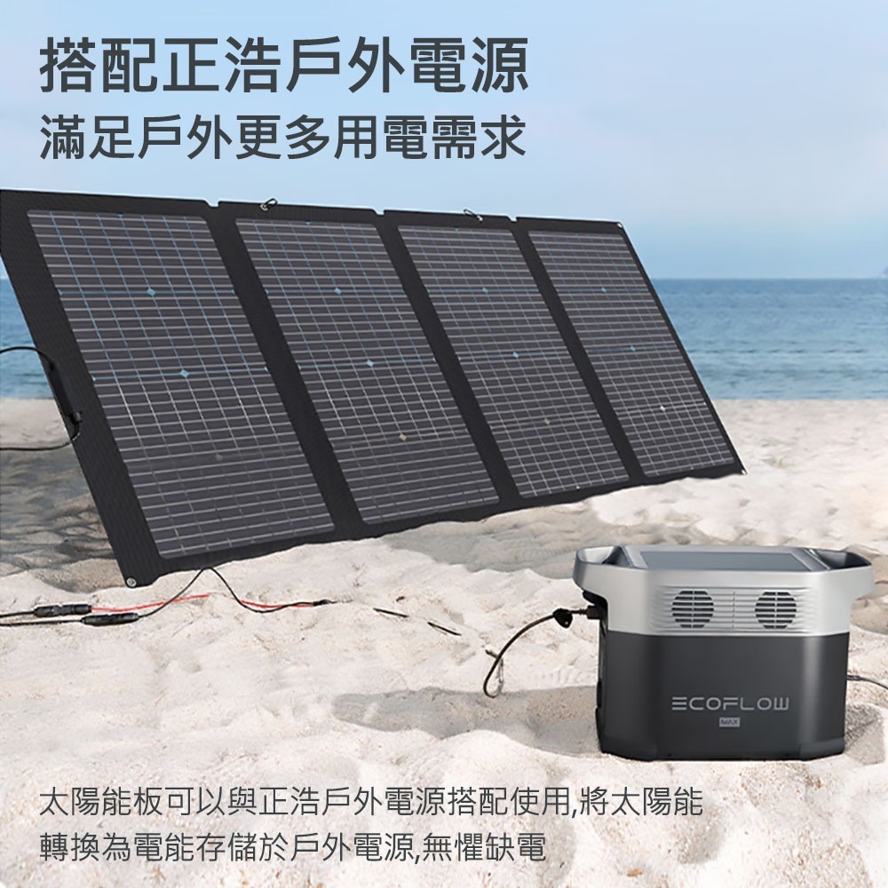 【預購】EcoFlow 正浩 220W 雙面便攜太陽能板-細節圖7