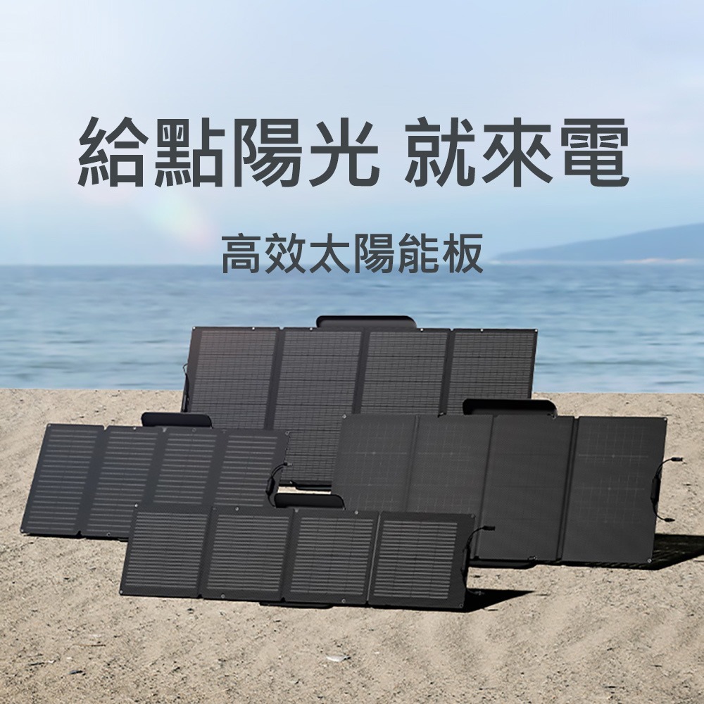 EcoFlow 正浩 220W 雙面便攜太陽能板-細節圖2