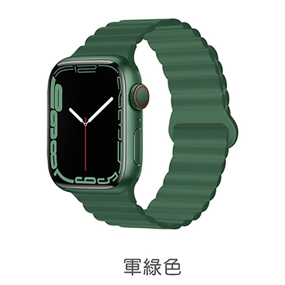 HOTGO Apple Watch 磁吸波紋錶帶-細節圖5