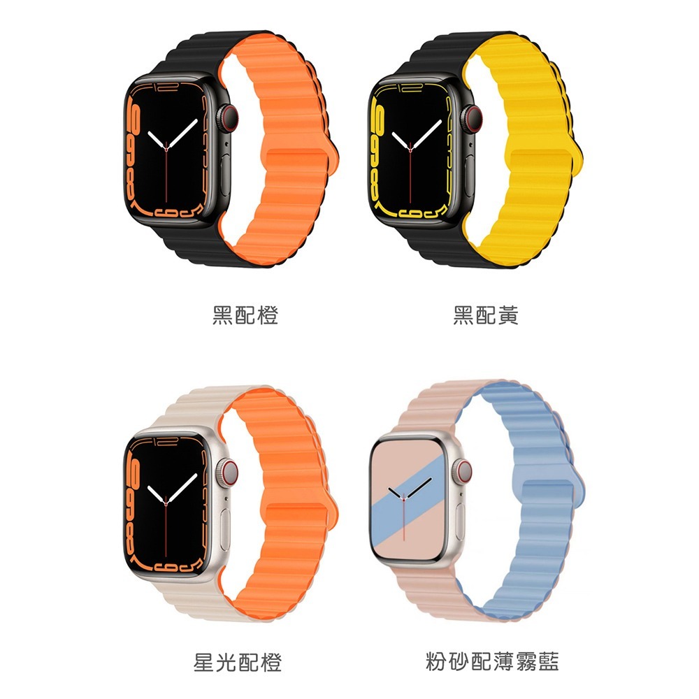 HOTGO Apple Watch 磁吸波紋錶帶-細節圖6