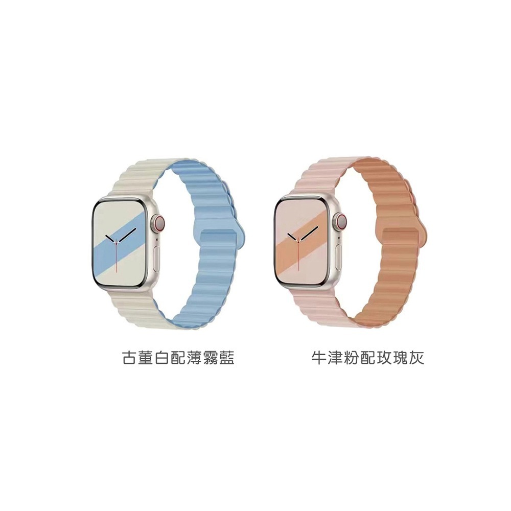 HOTGO Apple Watch 磁吸波紋錶帶-細節圖8