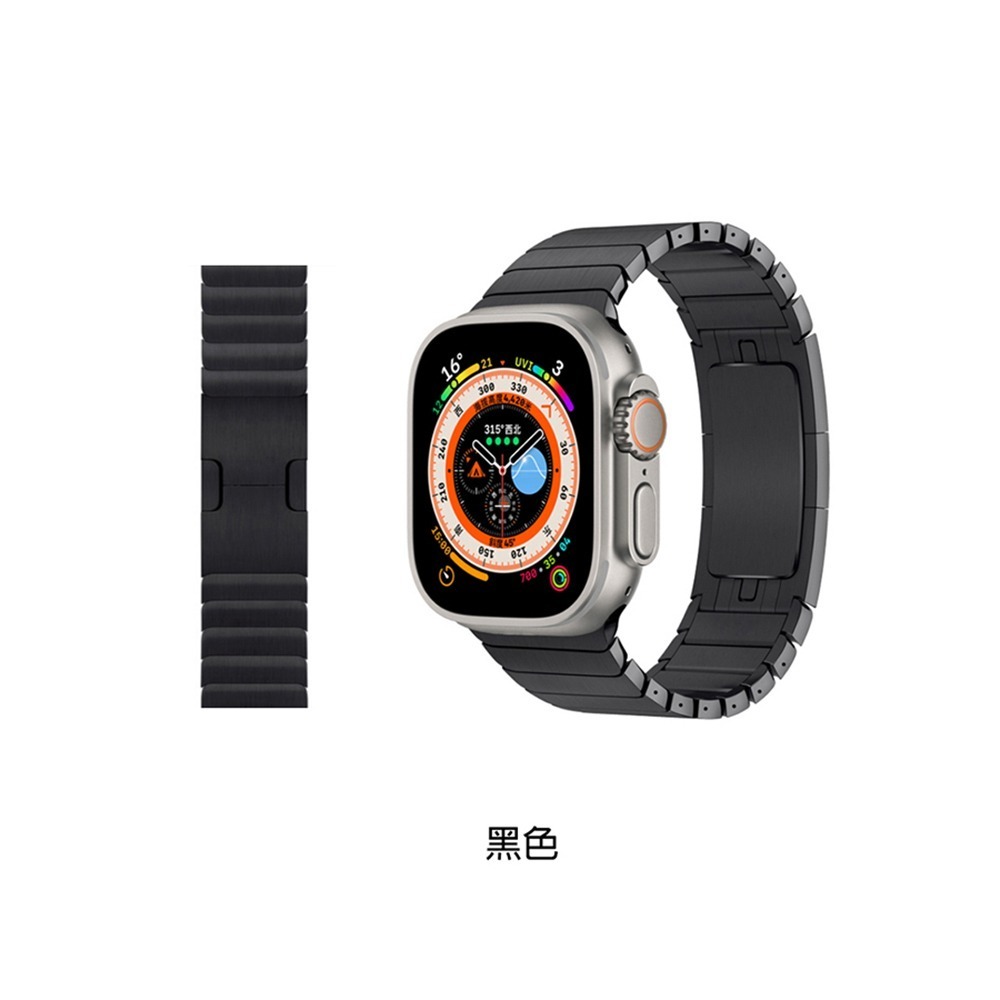 HOTGO Apple Watch 金屬鏈式錶帶-細節圖2