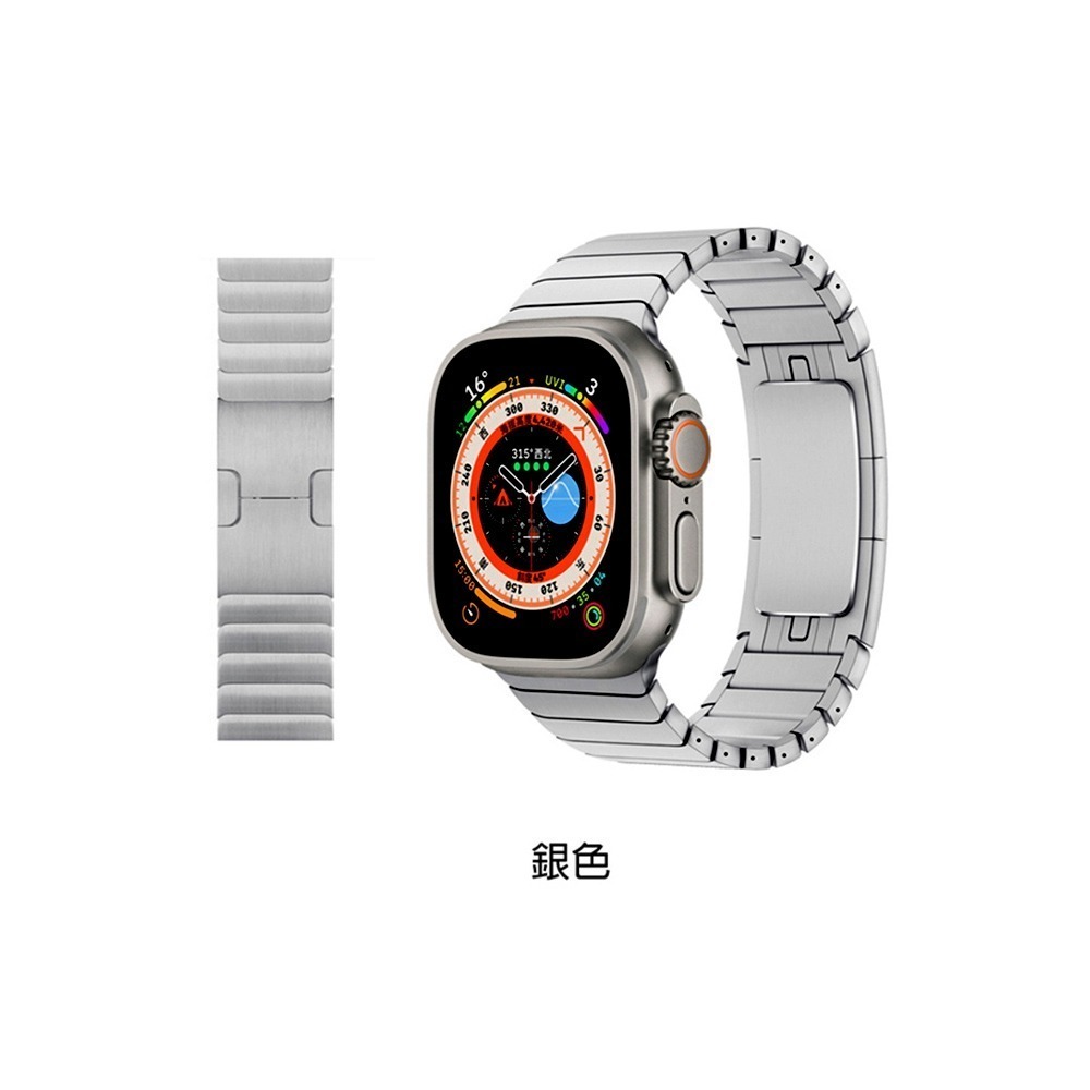 HOTGO Apple Watch 金屬鏈式錶帶-細節圖3