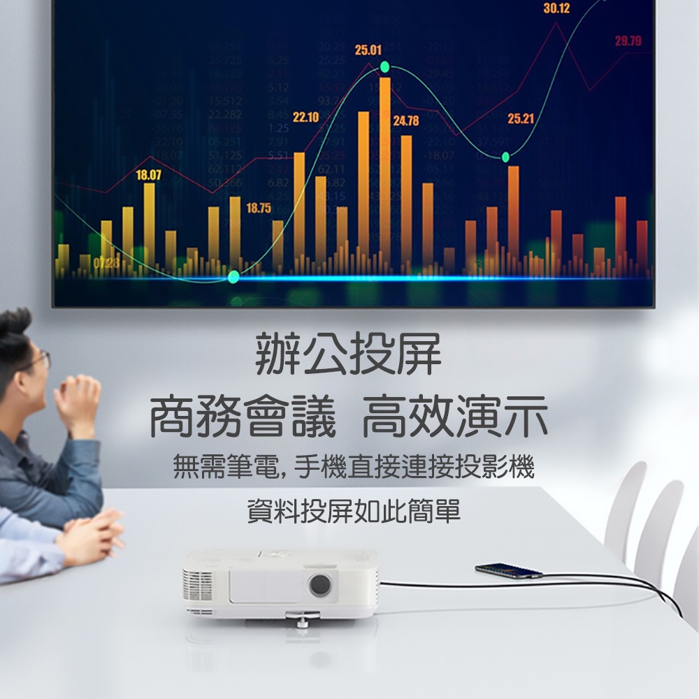 TOTU拓途 極速系列Type-C轉HDMI同屏線 BT011-細節圖2