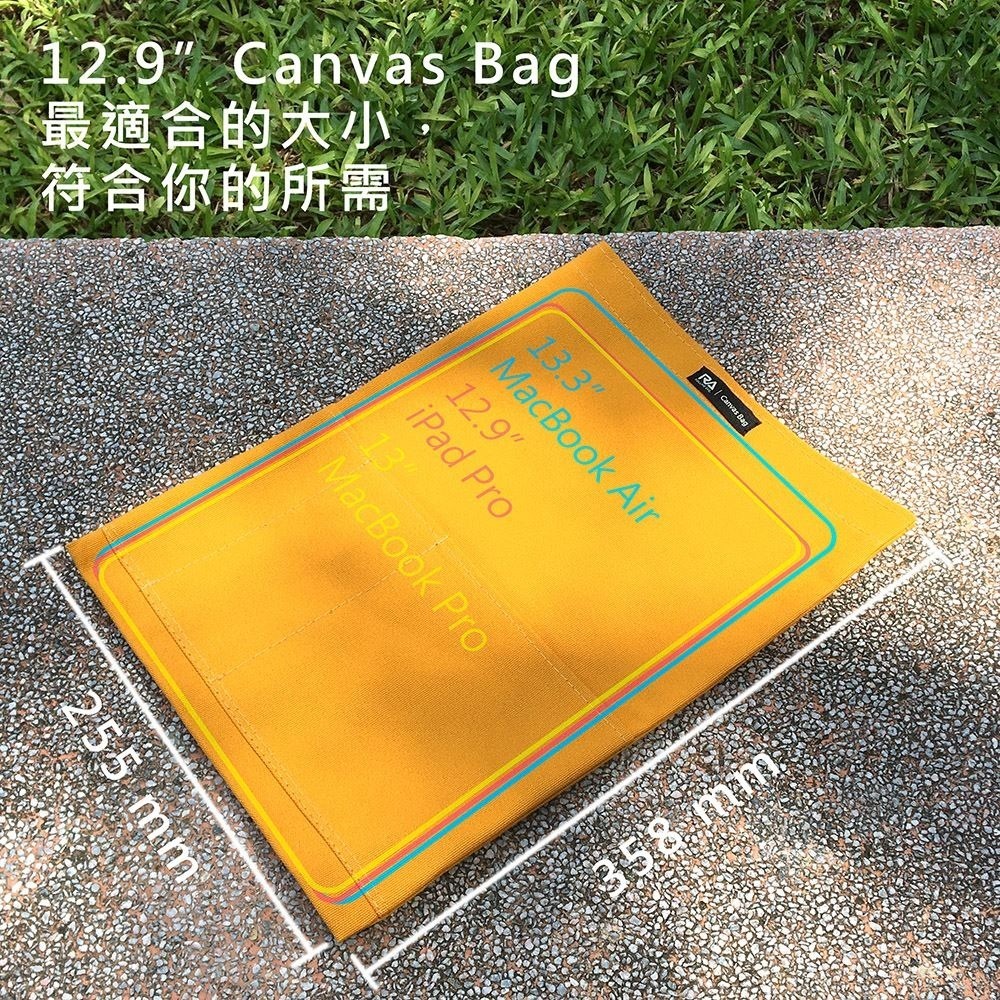 Rolling ave. RA Canvas bag 磁吸帆布平板電腦保護袋12.9吋-細節圖5