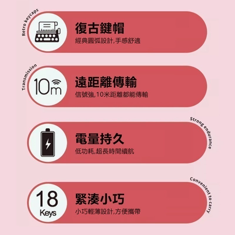 Miffy x MiPOW 米菲無線數字鍵盤MPC100-細節圖6